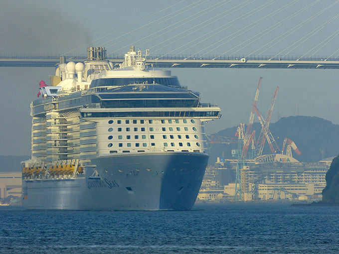 Afbeeldingsresultaat voor Quantum of the Seas in Nagasaki