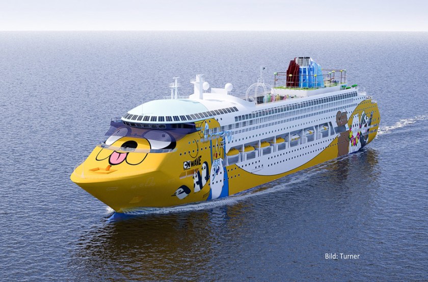 Cartoon Network krijgt cruiseschip – Cruisedesko