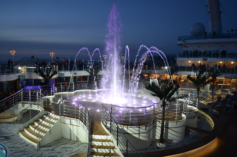 Royal princess dancing-fountains